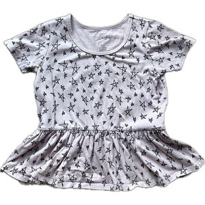 J&J Rose Onyx Star Peplum 9/10